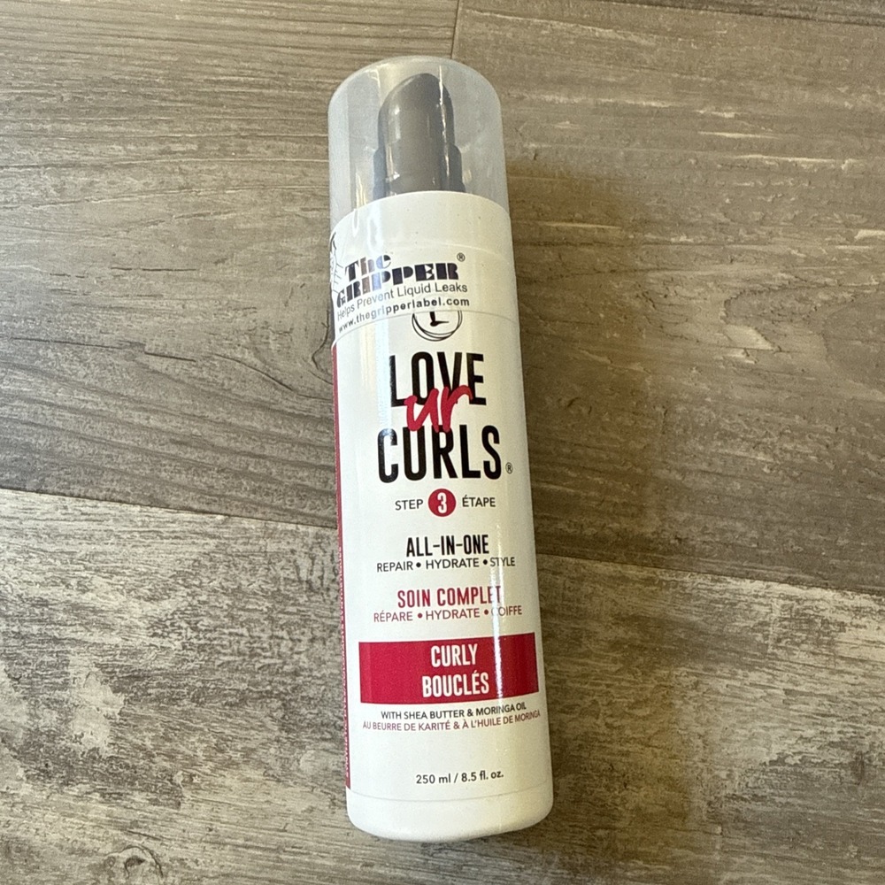 LUS LOVE UR CURLS CURLY All-in-One Step 3 hair 8.5 fl. oz.    NEW